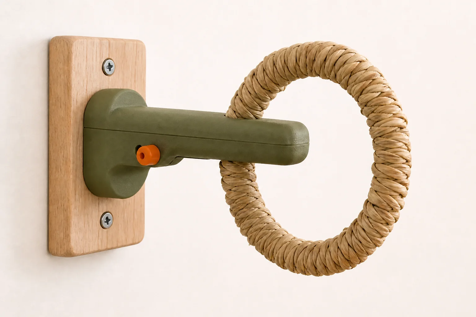 Suporte removível para acessórios de aves — Conceito visual