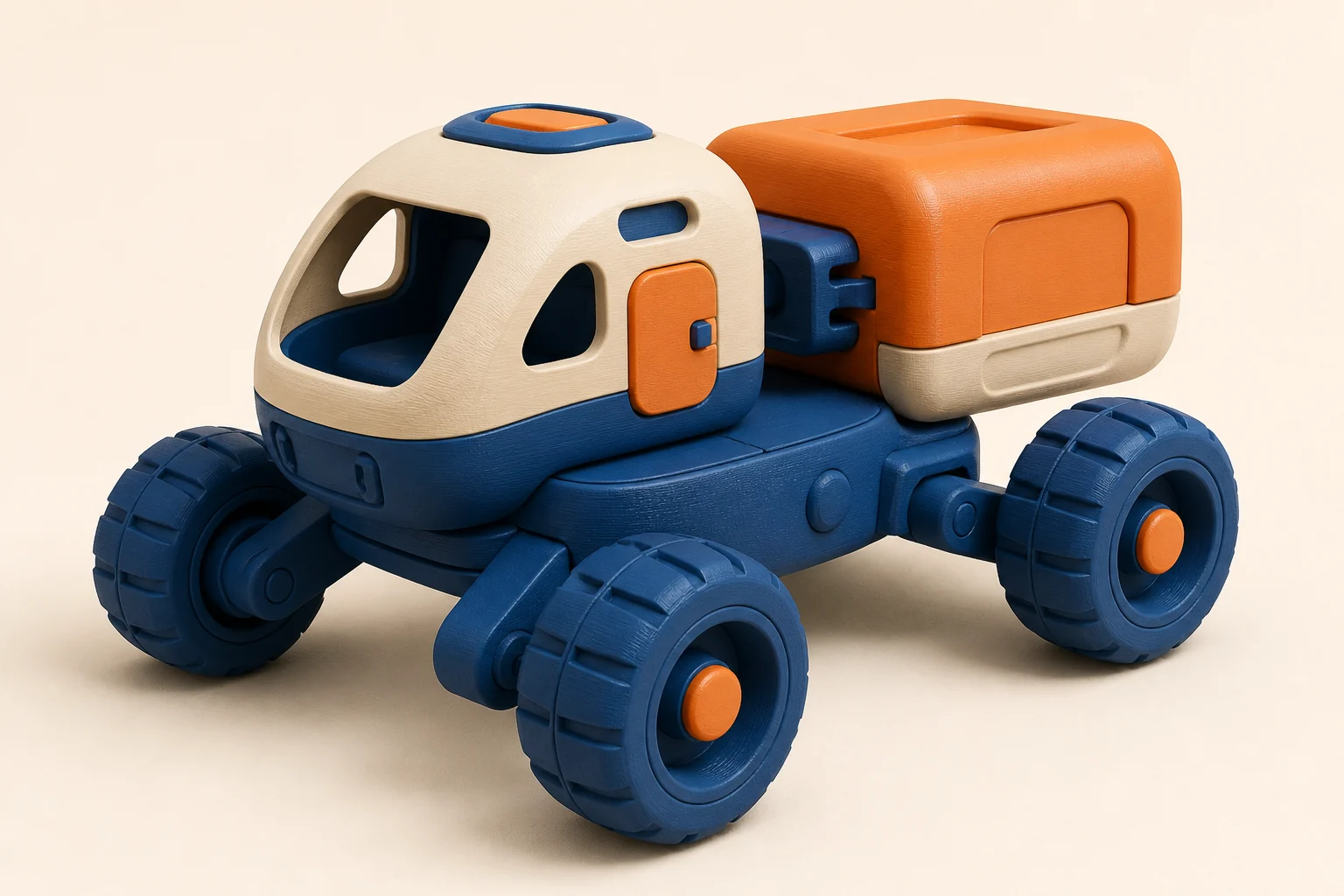 Veículo explorador modular — Conceito visual