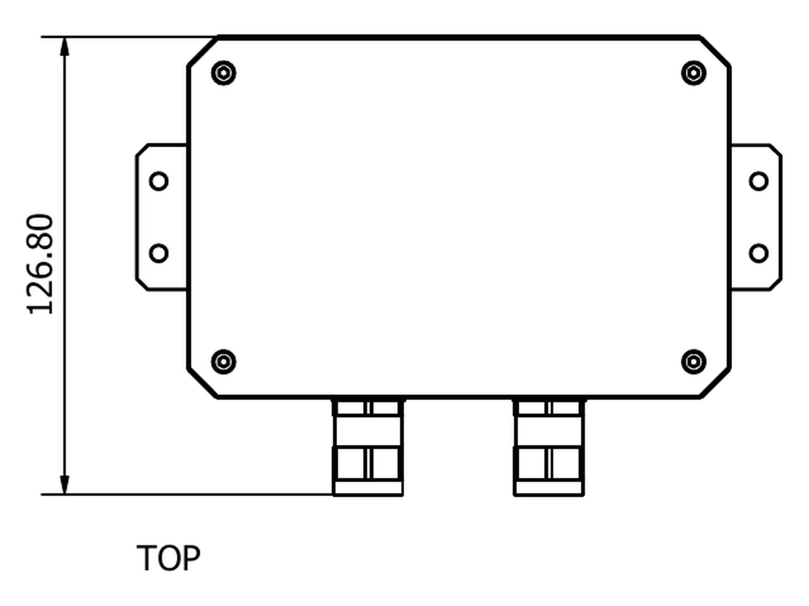 Dessin technique — Boîtier usiné pour électronique — 3